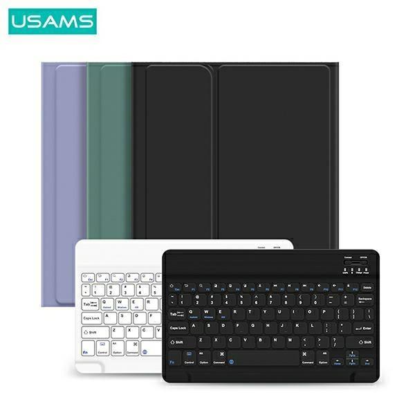 Usams Etui Winro Z Klawiaturą Ipad Pro11 Fioletowe Etui-Biała Klawiatura/Purple Cover-White Keyboard Ip011Yrxx03 (Us-Bh645)