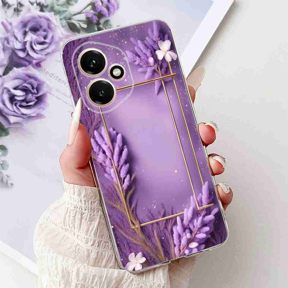 For Honor 400 5G 6.55" Case DNY-NX9 Cartoon Cat Girl Love Soft Silicone TPU Cover For Huawei Honor 400 Global Phone Cases Bumper
