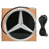 C200 E200 For Mercedes Benz Car Front Grill Emblem Star Badge 3D Mirror OE Style Flat Surface For Mercedes Benz W245 W204 X204 B