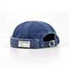 Unisex High Quality Hip Hop Melon Cap Bonnet Dad Caps Fashion Men Women Docker Cap Men Women Denim Warm Bucket Cap Brimless Hat