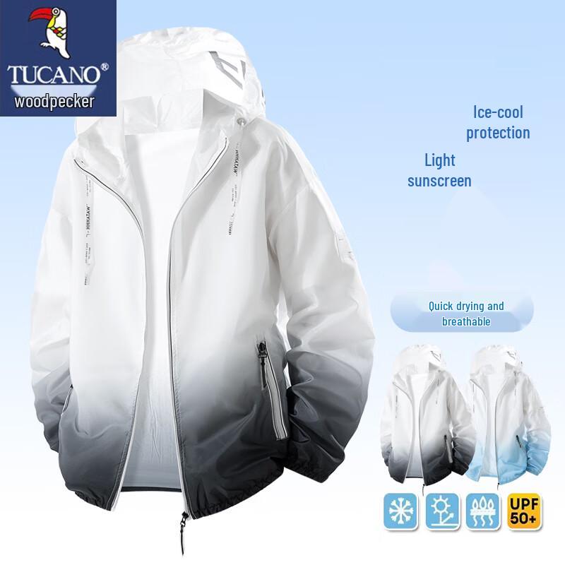 

TUCANO Unisex Lightweight Gradient Sun Protection Jacket L