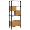 Bookshelf 7 Tiers 76 x 33 x 188.5 cm Engineered Wood