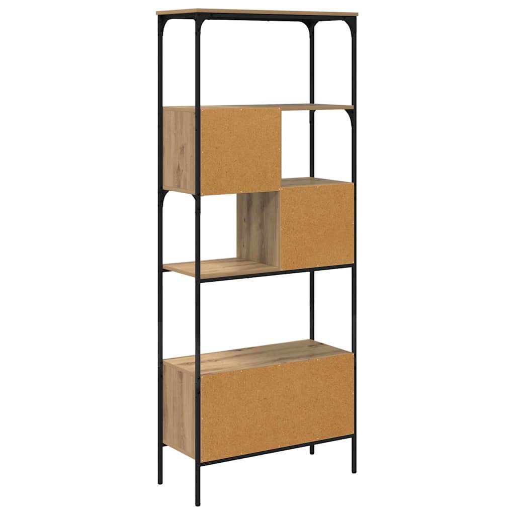 Bookshelf 7 Tiers 76 x 33 x 188.5 cm Engineered Wood