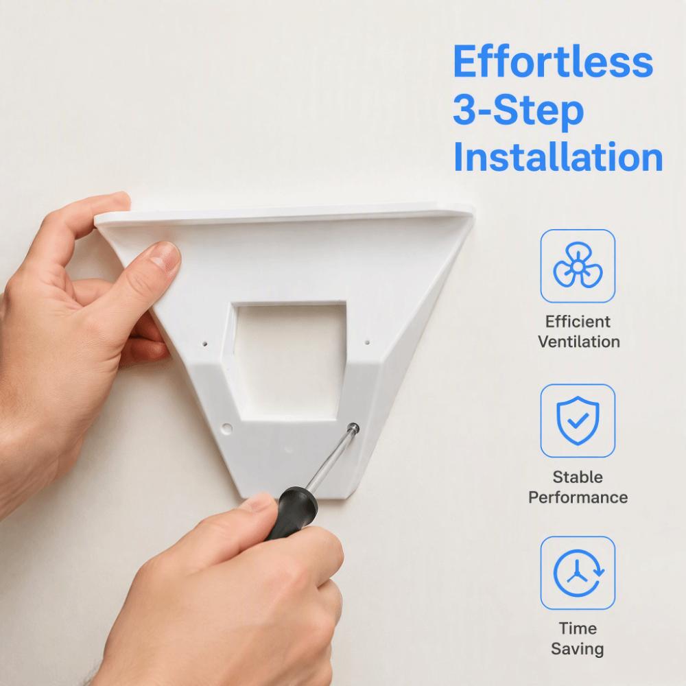 Stable Wall Mount Bracket Heat Ventilation Router Wall Holder Router Wall Shelf Wall Mount