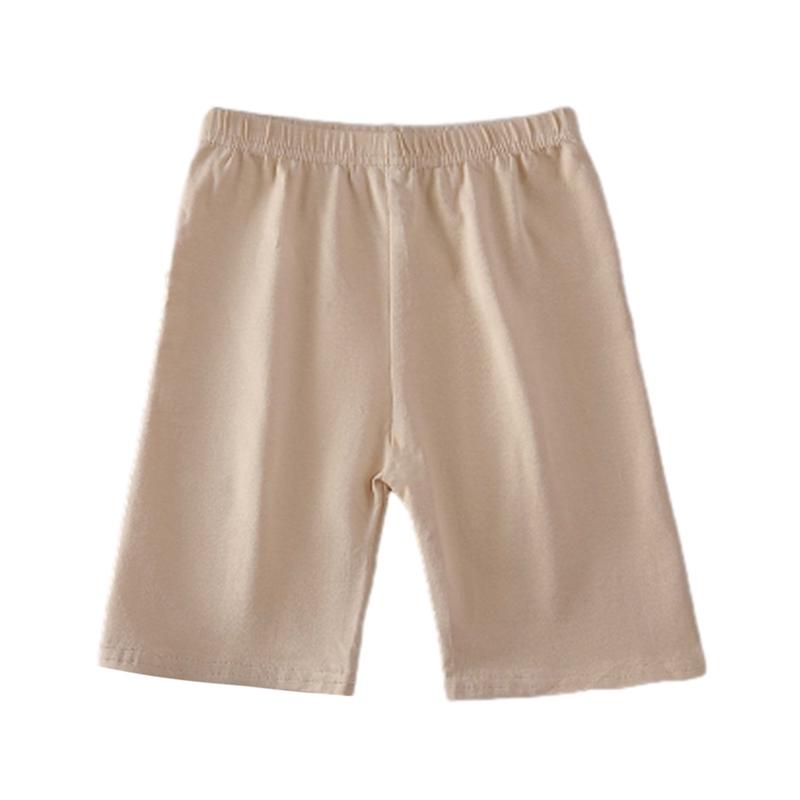 Dívčí sportovní šortky Krátké legíny Cyklistické šortky Jednobarevné Dětské šortky