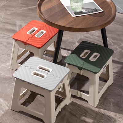 Folding Step Stool Portable Lightweight Heavy Duty Steel Holds Up To 300Lbs Outdoor Camping Hunting Picnic Fishing Mini Collapsible Chair Seat