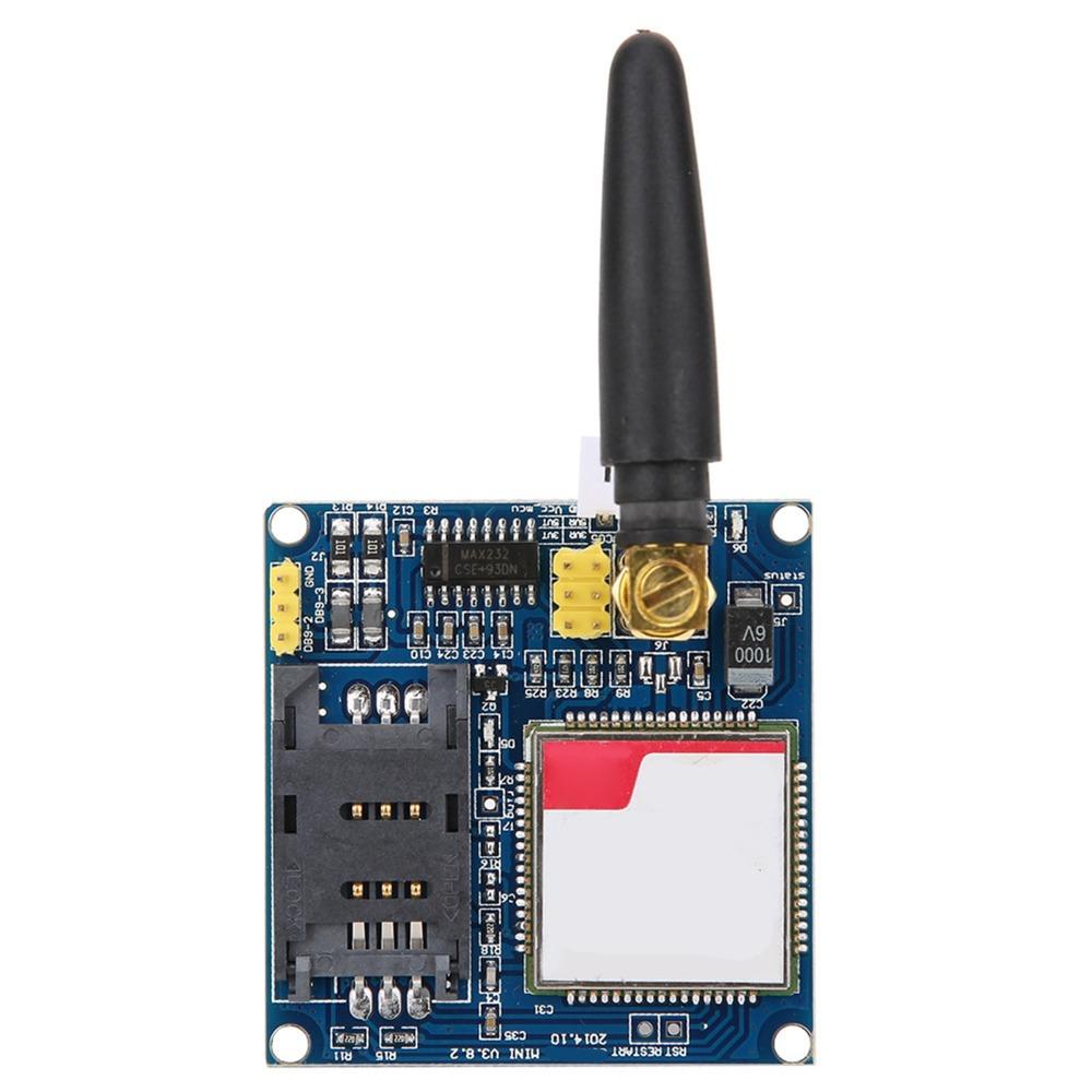 SIM 900A Entwicklungsboard Modul Mehrere Ports 50*49mm Drahtloses Erweiterungsmodul GPRS Board + Antenne SMS Übertragung