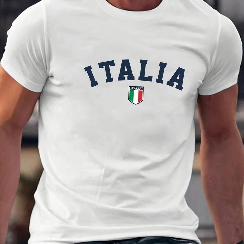 Прочная футболка с коротким рукавом - Круглый вырез, унисекс, полиэстер, повседневная S