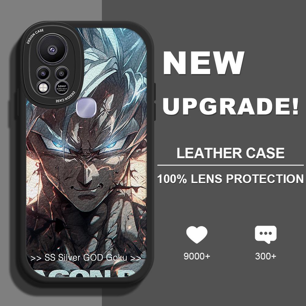 

Тонкий кожаный чехол с мультяшным узором, мягкий силиконовый чехол из искусственной кожи для iPhone Samsung Huawei Honor Xiaomi Redmi OPPO Realme Vivo Vivo Y91C/Y1S чёрный