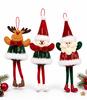 Christmas Tree Ornament Pendant 32 Santa Claus Snowman Reindeer - 1 Piece