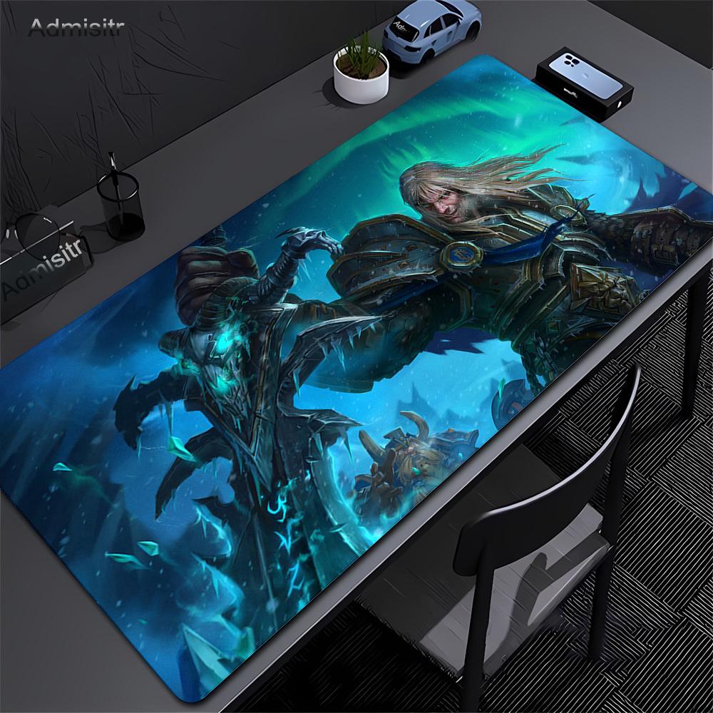 Anime Mousepad World of Warcraft Gamer Gaming Mouse Pad Pc Computer Accessories Desk Mat Xxl Game Mats Deskmat Office Mause Pads