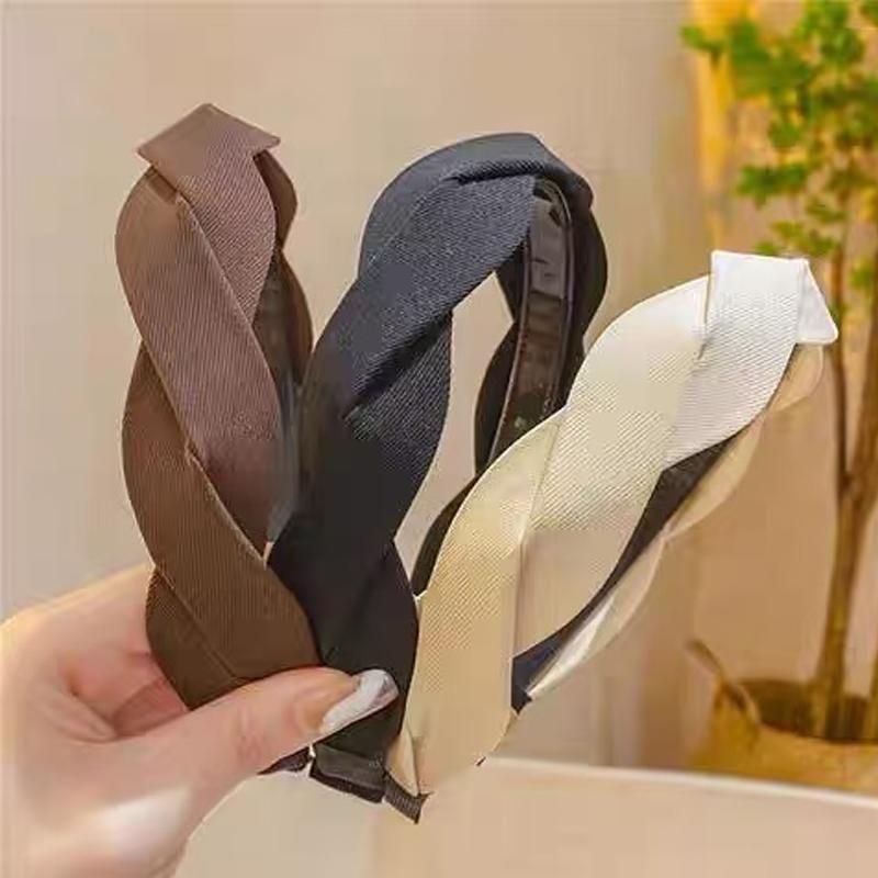 1/2/3pcs Simplicity Wide Brim Retro Twist Headband for Women Elegant Wash Face Hair Band Girl Hair Accessories