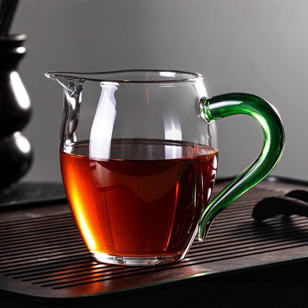 Large Glass Fair Cup Thickened Tea Dispenser Multi-purpose Tea Cup  Office