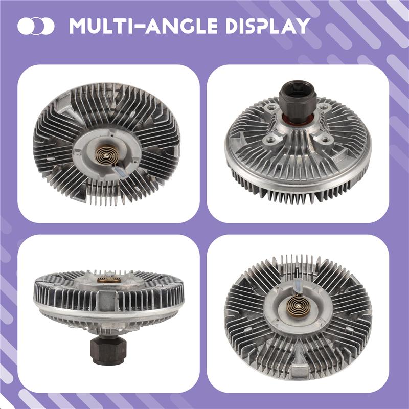 Car Radiator Fan Clutch 55056840AB Fits For Dodge Ram Pickup 1500 2500 3500 4000 V8 5.7L 2009-