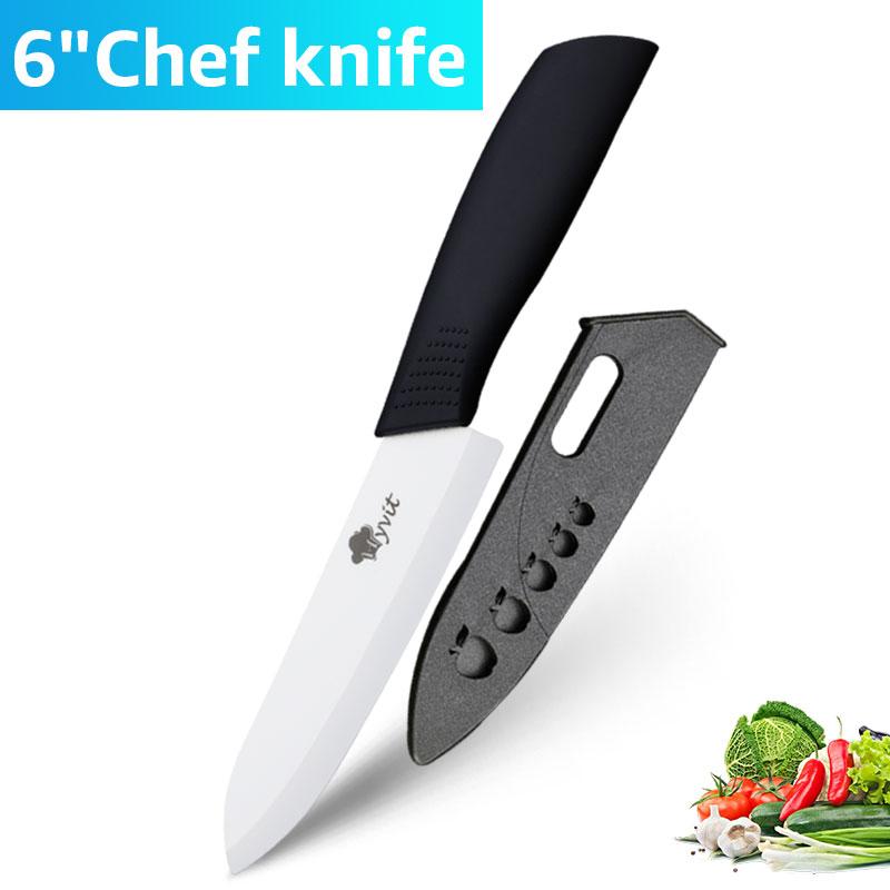 Ceramic Knives Kitchen knives 3 4 5 6 inch Chef knife Cook white zirconia blade Multi-color Handle High Quality