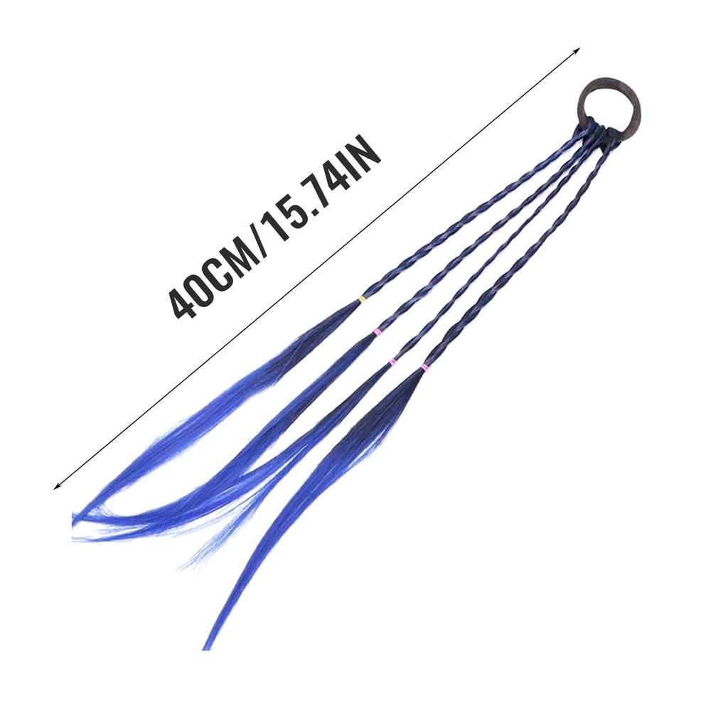 Kleinkind Baby Mädchen Stirnband Zopf Seil Gummiband Haarschmuck Kinder Perücke