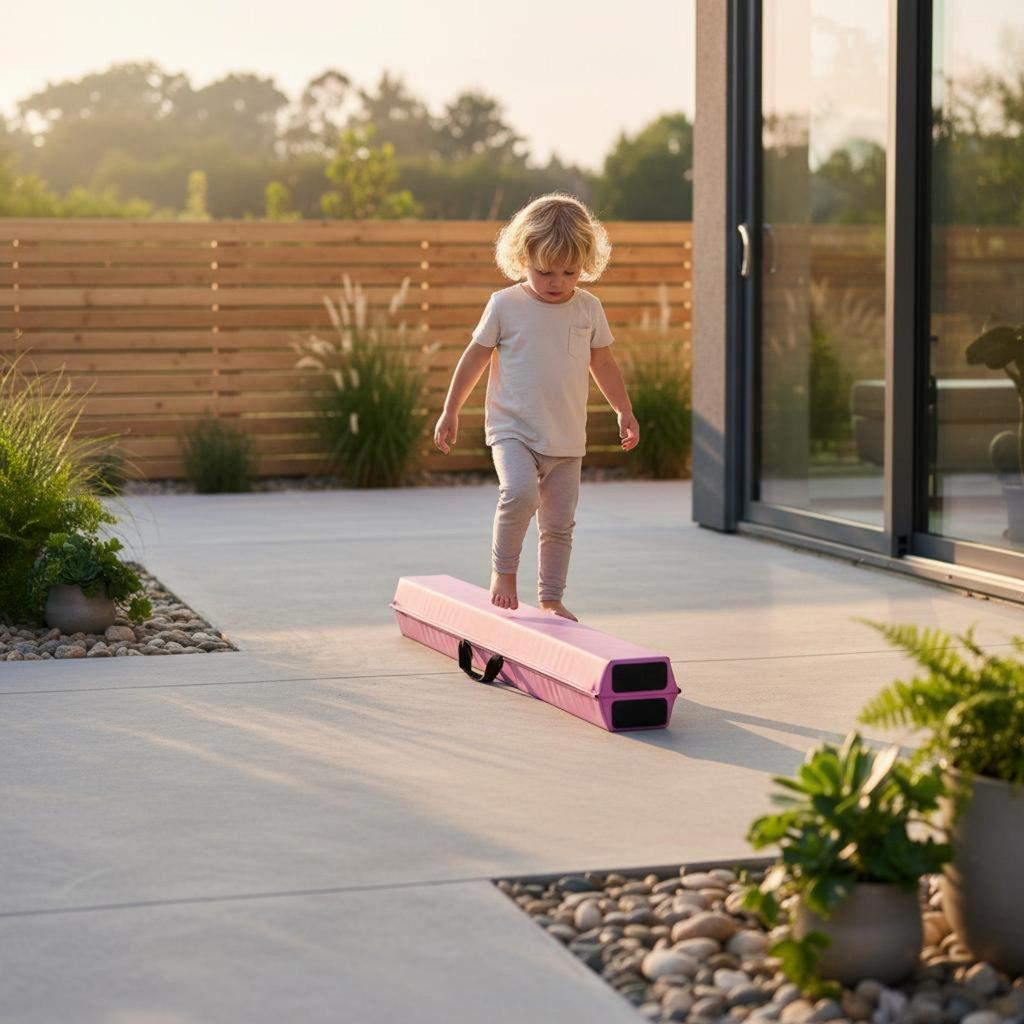 Foldable Balance Beam Thickened Cushion Soft Foam Non-Slip Base