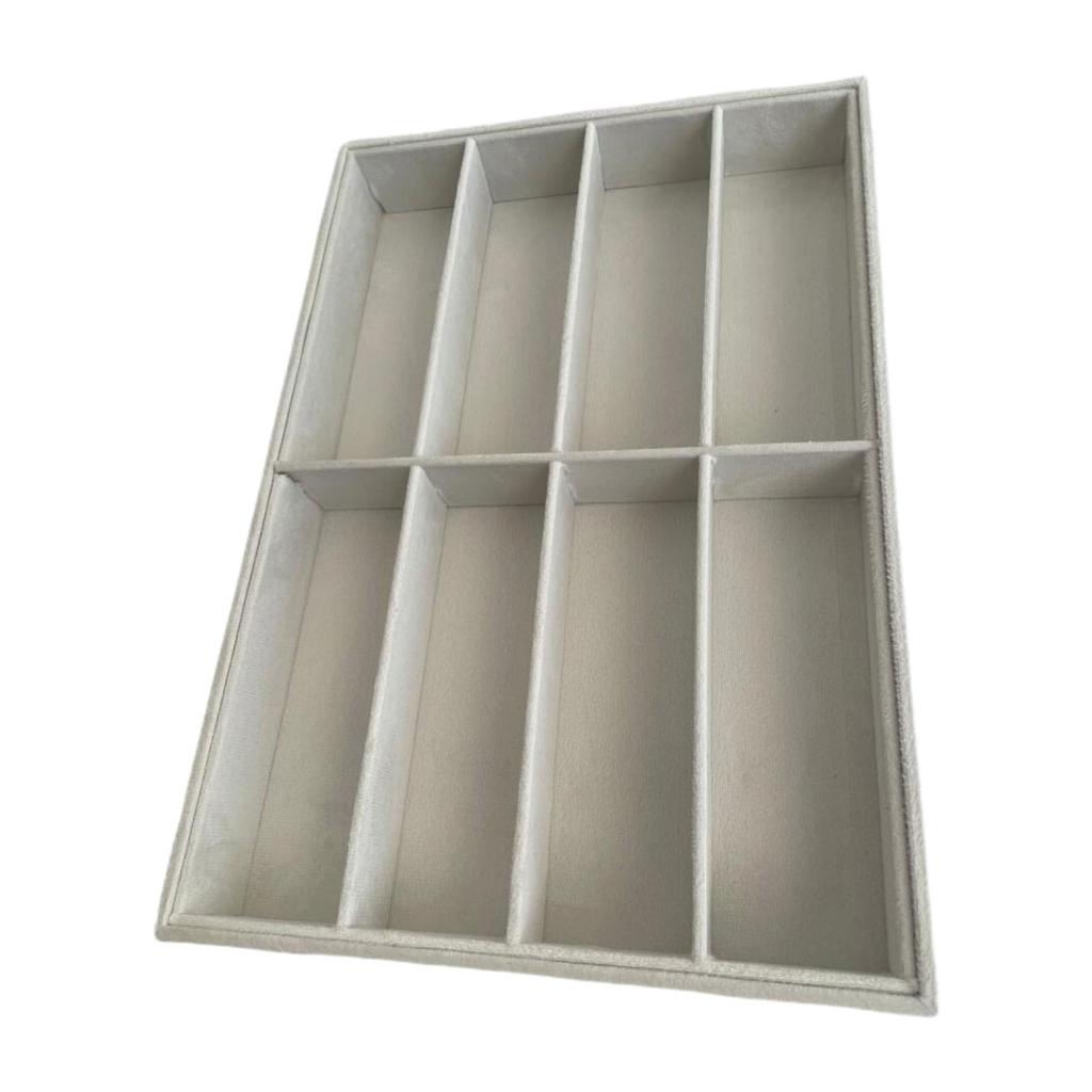 Glasses Display Tray Lightweight Eyeglasses Display Case Multipurpose Eyewear Storage Box for Dresser Travel Desktop Store Home
