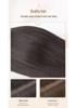 Natural Black Long Straight Hand-Woven Lace Wig Cap - Realistic Invisible Hairpiece for Daily Wear