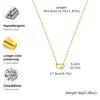 Pave Zircon Pin Pendant Neckalce for Women, Adjustable Stainless Steel Paperclip Chain Wholesale Jewelry