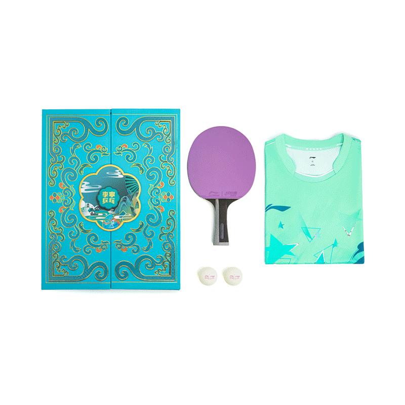 

Li Ning Table Tennis Series Table Tennis Hangzhou World Championships Sports T-Shirt Comfortable Fashion Regular Short Sleeve Round Neck AQCS001-1 L