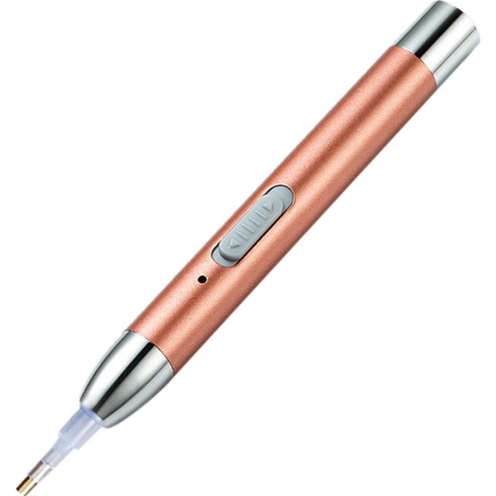 LED Diamond Art Drill Pen with Light Diamond Dot Pen 5 Replacement Pen Heads Tools Kits Arts Crafts USB Rechargeable Accessories