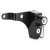 Yctze Motorcycle Helmet Lock Holder, Aluminum Alloy Bike Anti-Theft Helmet Lock Kit Fit Suzuki SV650 (Black), popular