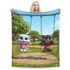 New T-Talking T-Tom And F-Friends Blanket Lightweight Thin Fleece  Cozy Throw Blankets Machine Washable
