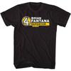 Anchorman B. Fantana Name Tag Black Unisex T-shirt