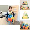 Adorable Colorful Nylon Children's Backpack For Boys And Girls Perfect For School Use