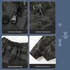 Unisex Elastic Workwear Set: Camouflage Cotton, Anti-Scald, Wear-Resistant for Welders and Auto Repair