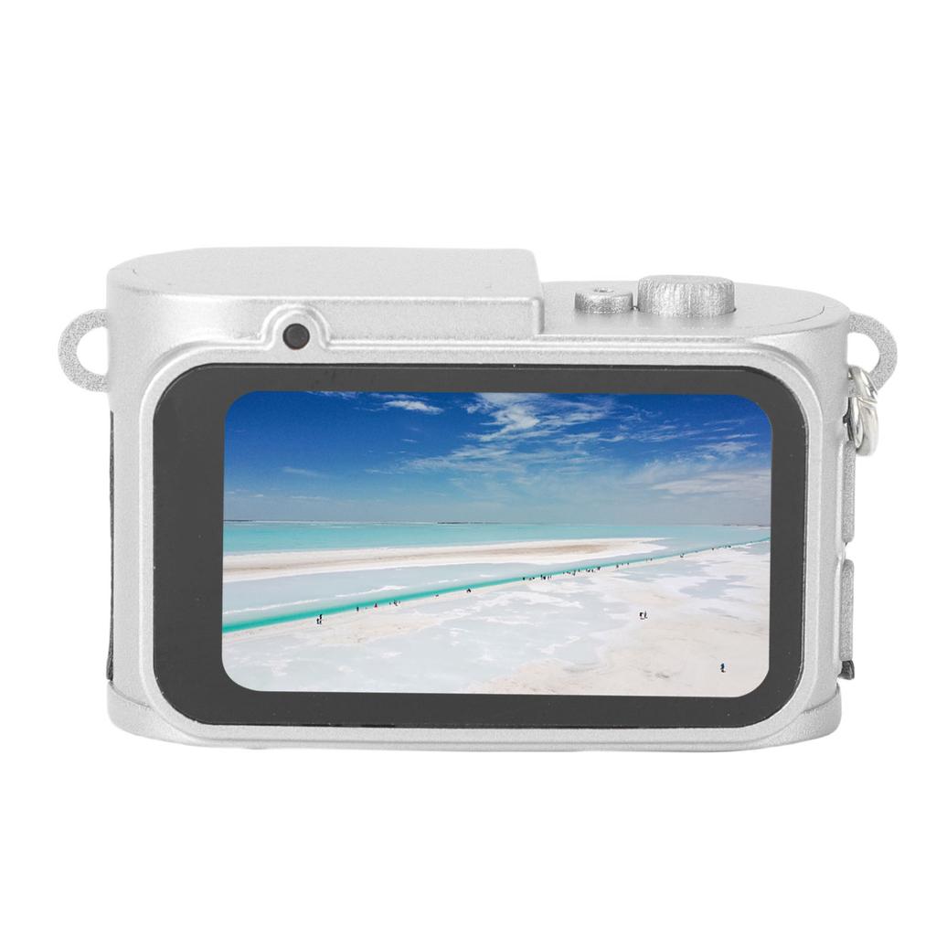 Keychain Camera 2K FHD Video 2MP Photo 1.47 Inch Color Screen Built in 4 Filters LED Flash Rechargeable Small Retro