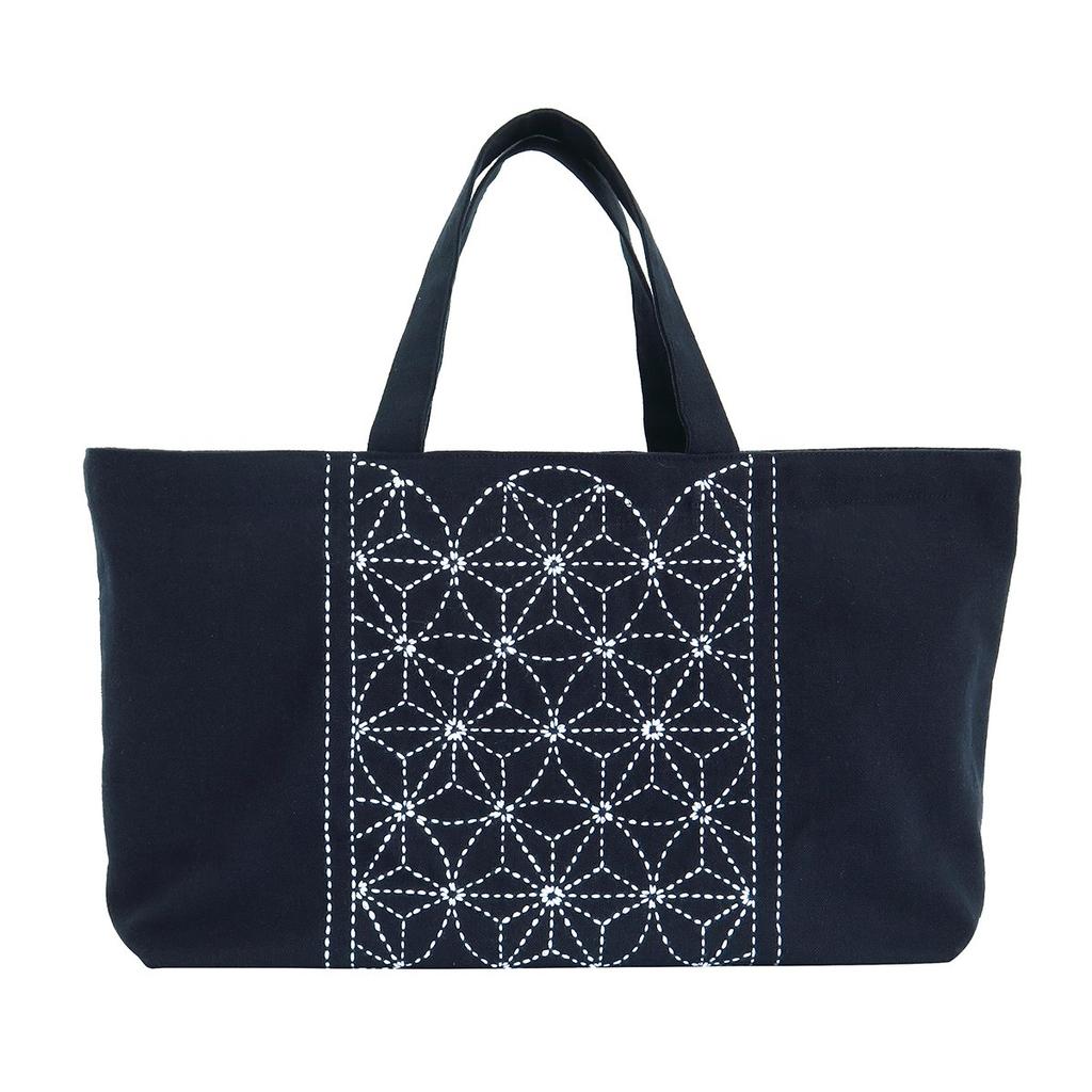 Olympus Thread Sashiko Kit Mini Tote Asanoha SK309 Bag, Pattern,