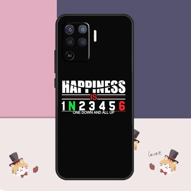 Motorcycle Gear Case For Oppo A38 A58 A78 A98 A54 A74 A94 A18 A57 A17 A77 A80 A60 A40 A96 A76 A16 A15 A5 Pro