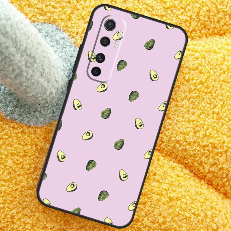 Avocado Pattern Case For Xiaomi 13T 14T 15T 14 15 Ultra 17 Pro Max Cover For POCO F8 F7 X7 Pro F5 F6 X5 X6