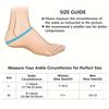 Ankle Ice Pack Wrap for Injuries Foot Ice Pack Stretchable Cold Pack Compression Therapy for Plantar Fasciitis Sprained Ankles