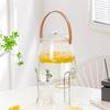 With Faucet Cold Drink Dispenser Transparent Water Pitcher Beer Barrel Water Jug  Camping