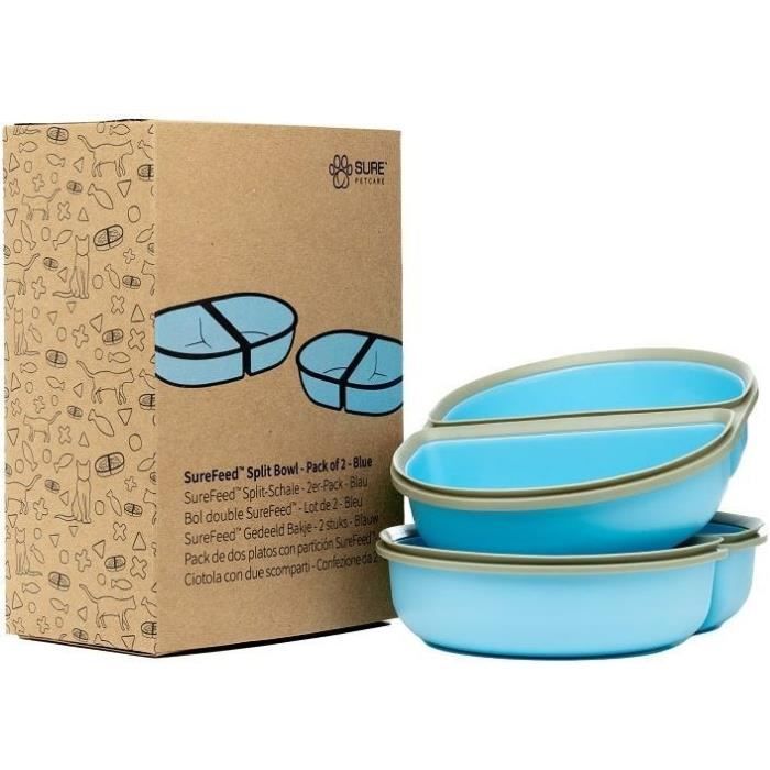Surefeed Blau Zubehör Doppel-Ersatzschale 2 Stück, (40 Cl), Futternapf - Bild 4