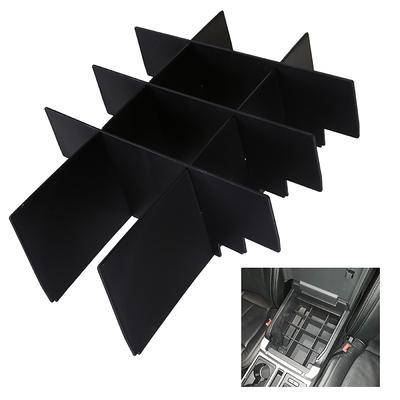 For Ford F150 2015-2019 Car Center Console Armrest Storage Box Tray Organizer Accessories Center Console Organizer Divider