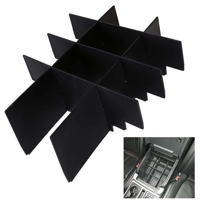 

Для Ford F150 2015-2019 Автомобильный органайзер для подлокотника центральной консоли, лоток для хранения, аксессуары, разделитель органайзера центральной консоли