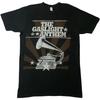 The Gaslight Anthem Gramophone 100% Cotton T-shirt Mens Tees Top Mens Size Medium Black Rock Band Tee