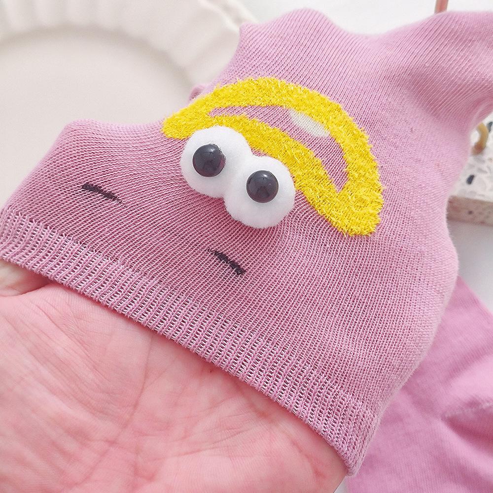 3D Funny Emoji Print Short Socks | Fun Emoji Print, Pure Cotton Breathable Unisex Trendy Socks