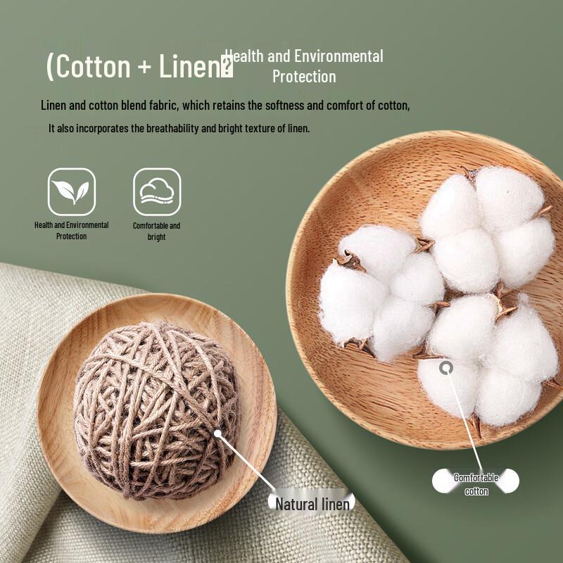 MONTAGUT Ice-Cool Linen Blend Casual Pants