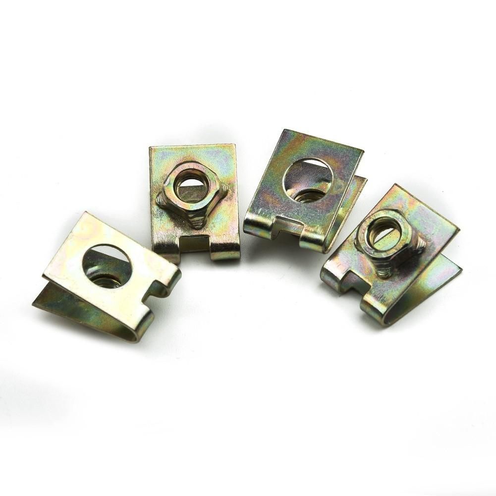 20er Set U-Clip für Auto Karosserie Kotflügel zur Befestigung von Kabeln zur Sicherung von Kabeln