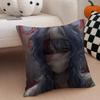 SSally Face Cushion Cover Throw Pillow Cover Hidden Button Durable Polyester Chair Cushion
