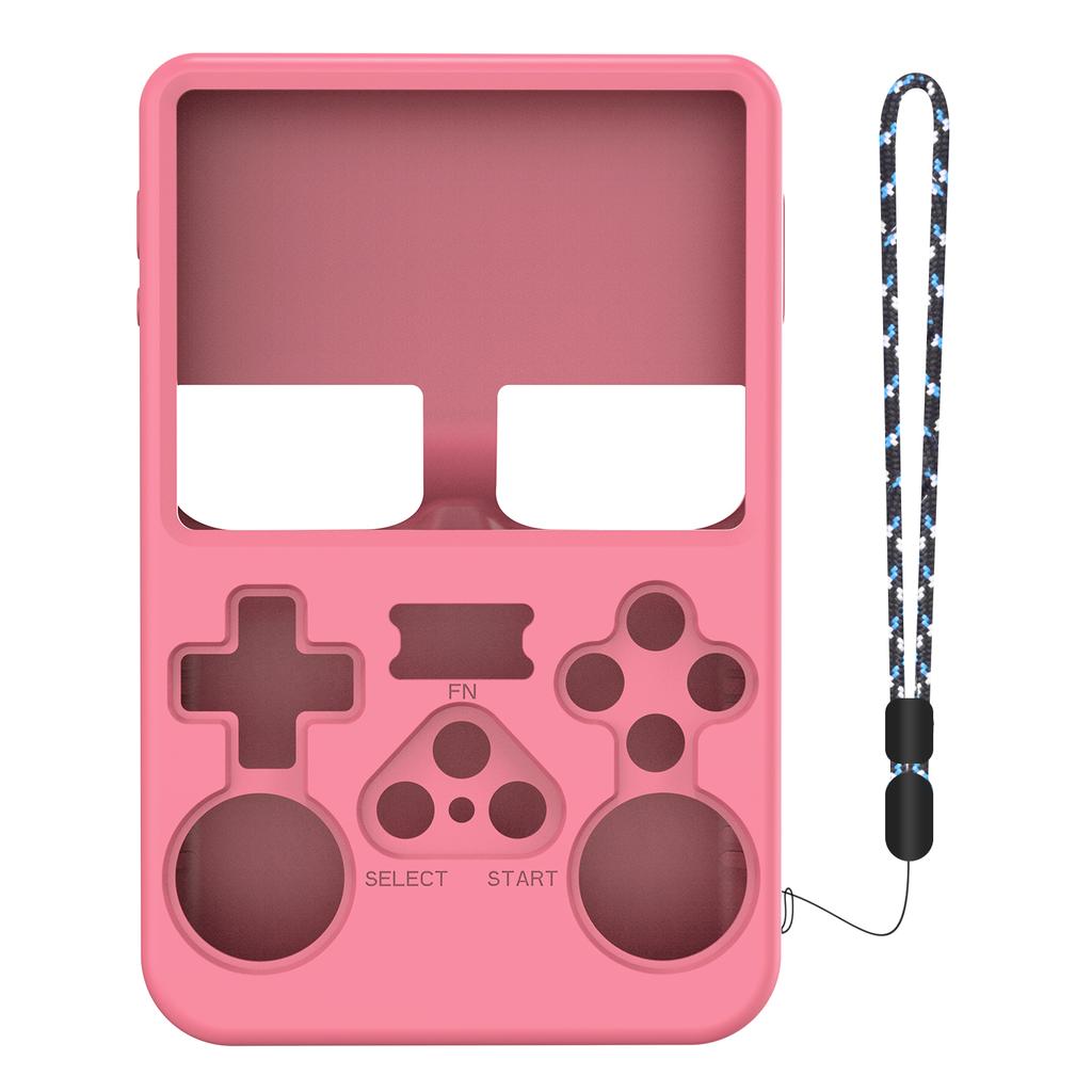 Soft Silicone Rubber Skin Cover for R36S Retro Handheld Game Console, Back Protective Case for R36S Protector Accessories