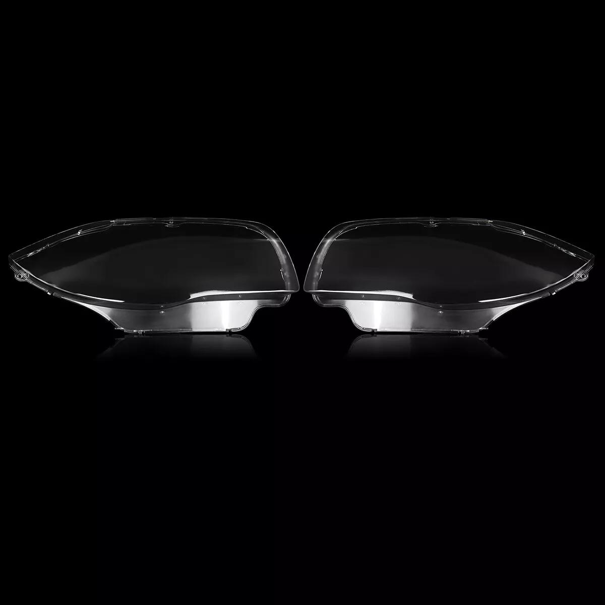 For Bmw 1 Series E81 E82 E87 E88 120i 120d 135i 2003-2011 Headlight Lens Cover Shell Shade Car Accessories pair