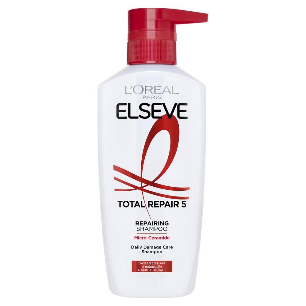 L'Oréal Paris Elvive Total Repair 5 Perfume Shampoo Melon Fruity Floral 400ml 1 pcs