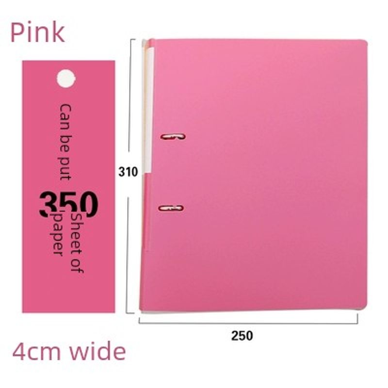 Large-Capacity Metal File Multi-Hole Folder