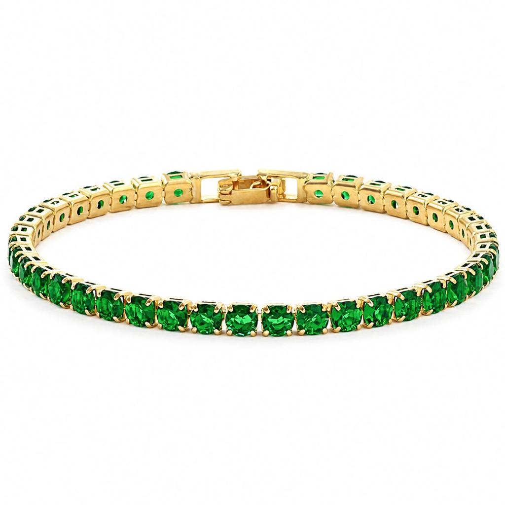 Women's High-End Zircon Crystal Bracelet - Elegant Fashion Accessory